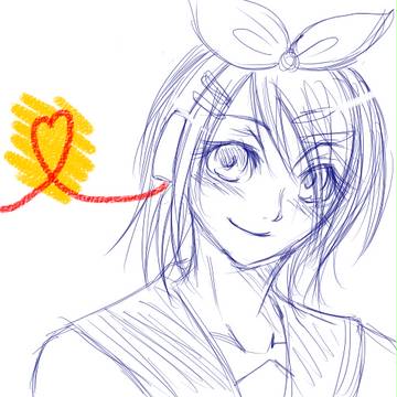 初描きリンちゃん