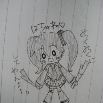 初投稿にはちゅね。