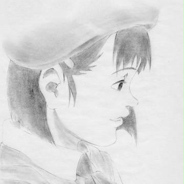 「千年女優」より、藤原 千代子。