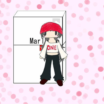 マリルに背景つけてみた