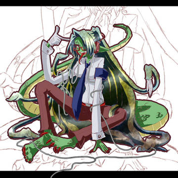 【絵師人外化】へびへび
