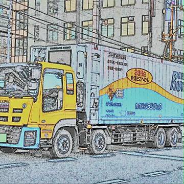 ISUZU GIGA 低床4軸