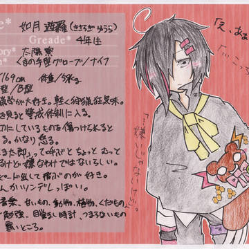 【ぴく死神】如月 遊羅【太陽寮】