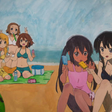 けいおん水着数体化