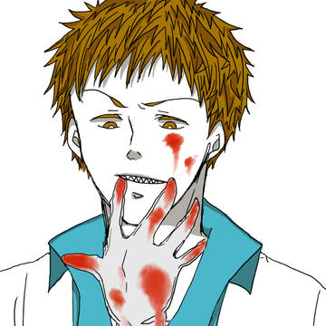 宮田※血描いてます