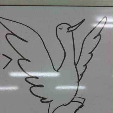 鳥の小躍り