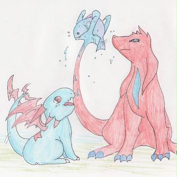 【イラリク】フェウ君と流星【飼い竜交流】
