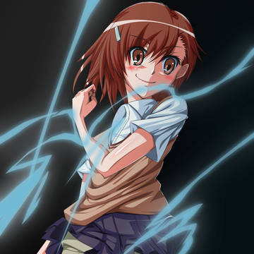 アニメ塗りで美琴描いてみた