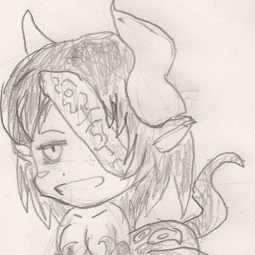 ディフォルメうしおにさん