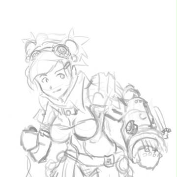 The Girl with the Juggernaut Arm