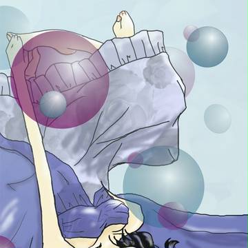 水？空？いえいえ水槽です。