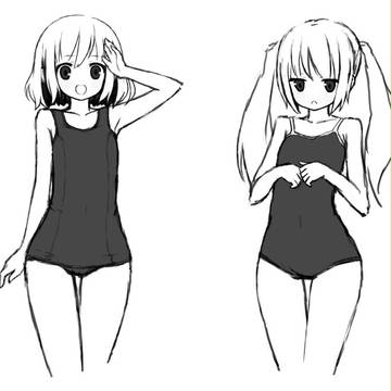 新・旧スク水