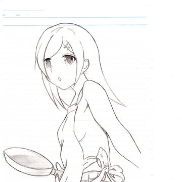 裸エプロン