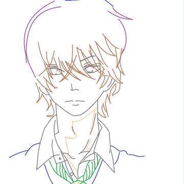 ペイントとマウスととなりの怪物くん 途中