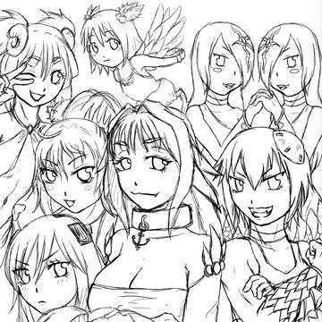 さくっとらくがき