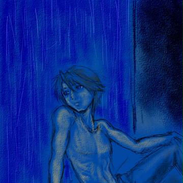 雨の日と雨のひと。
