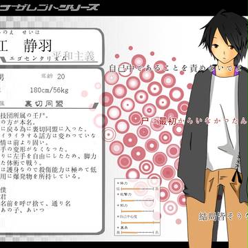 【ぴく戯】神江静羽【キャラクター】