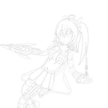33娘線画