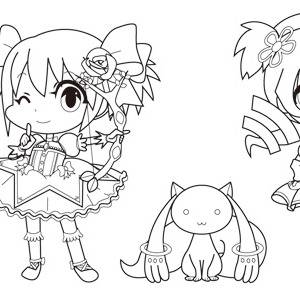 SD(?)魔法少女まどか☆マギカ集合コラボ
