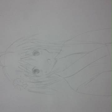 知り合いからの宿題模写