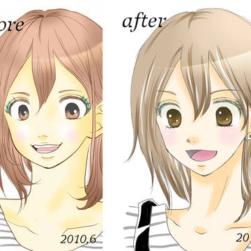1年前の絵比較【その３】