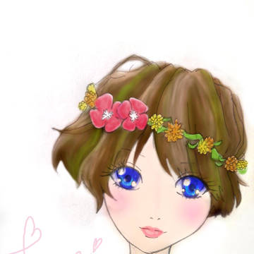 まねっこ　フラワーガール☆