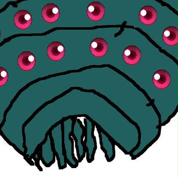 攻撃色の瞳