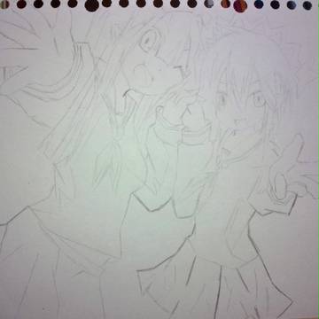 東方～サニーミルクとスターサファイア～模写