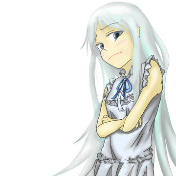 めんまちゃんお怒りモード