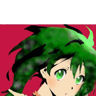 唯（１期）キャラソンでGUMI描いてみた