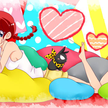 女らんまとＰちゃん