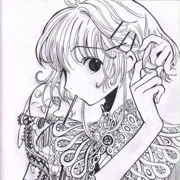 模写 CLAMP Sakura