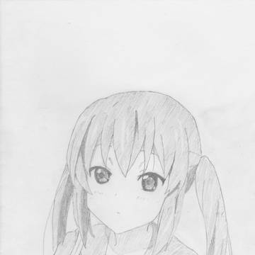 中野梓を描いてみた