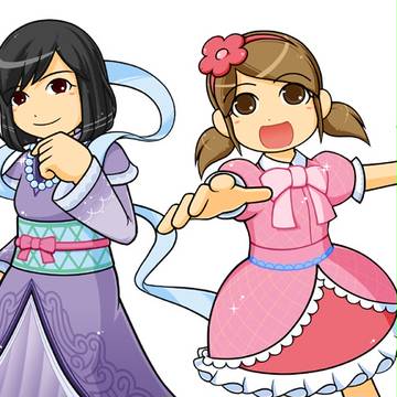 セミロンさんとツインテちゃん