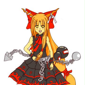 萃香ちゃんを俺得カラーで描いてみた