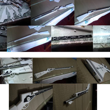handwork of Mami's Gun