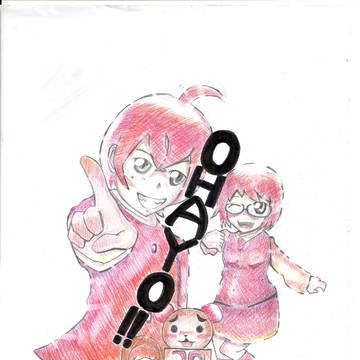 あいさつポスター原画