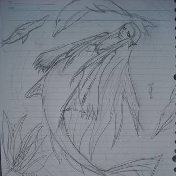 人魚・・・・？