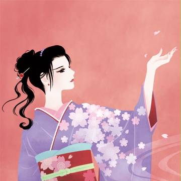 Japan Beauty「桜舞う」