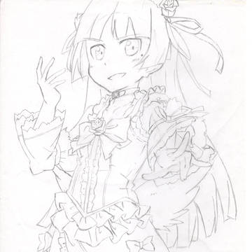 久しぶりの模写