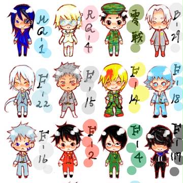 擬人化戦闘機