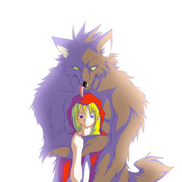 赤ずきんちゃんと狼さん