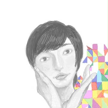 手ブロで描いたソンミンさん