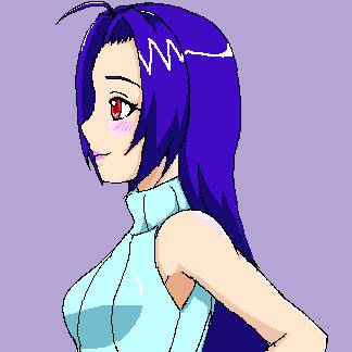 横顔練習