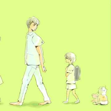 てくてくと