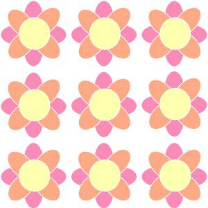 お花タイル。