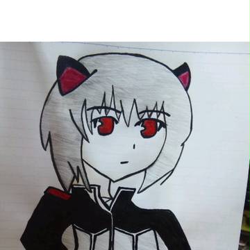 女の子描いてみた①