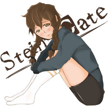 鈴羽ちゃん色塗ってみた