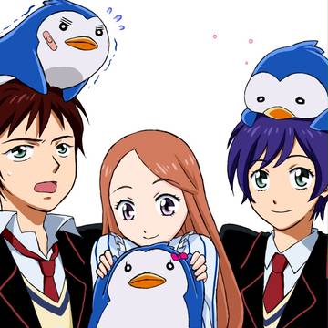 高倉3兄弟とペンギン