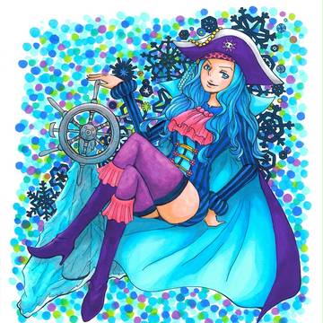 ″氷の魔女″  さん